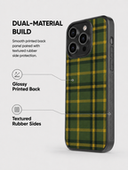 Green Yellow Madras Checks