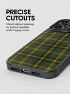 Green Yellow Madras Checks